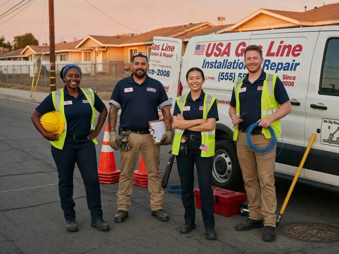 Gas Line Installation company in Azle, TX